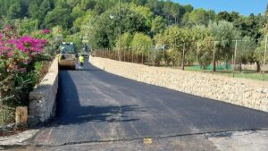carretera de Selva a Mancor