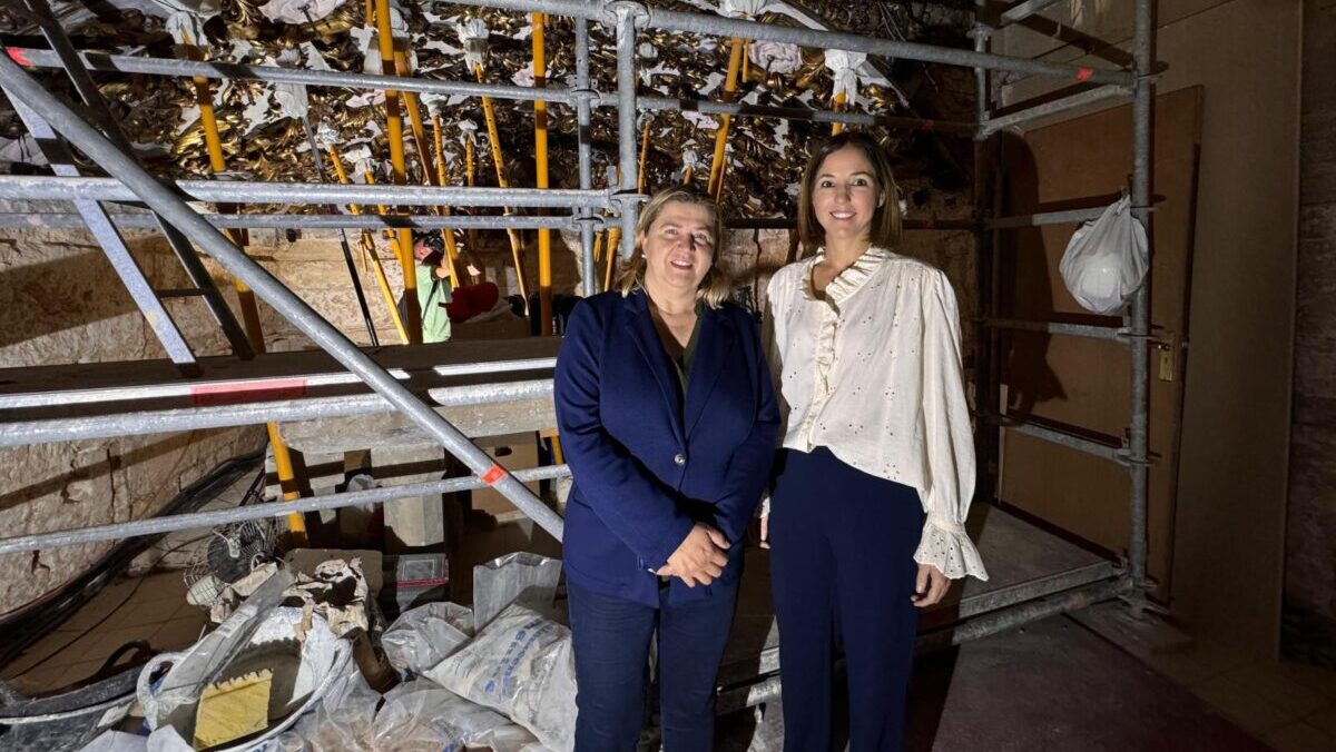 Inicio de la restauración de la cueva del belén de la Sang