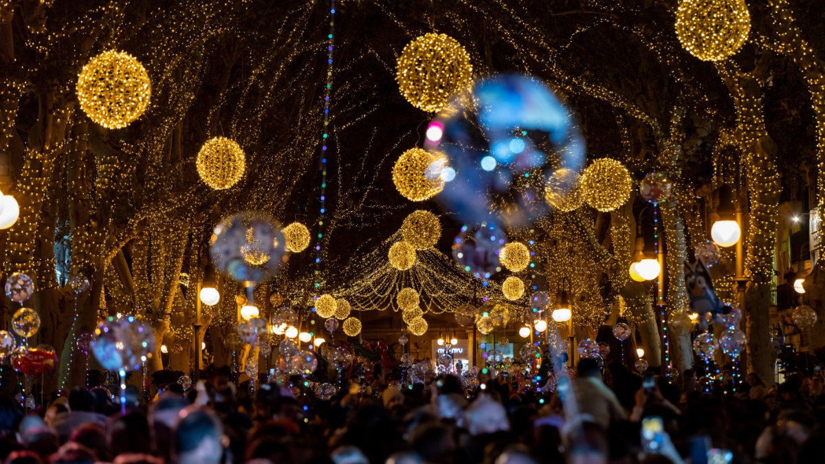 Las luces de Navidad se encenderán este sábado en Palma