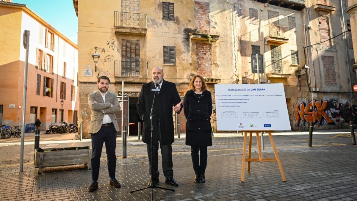 Can Serra: la joya del gótico civil de Palma se prepara para renacer como museo