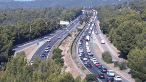 retenciones autopista Ma-1