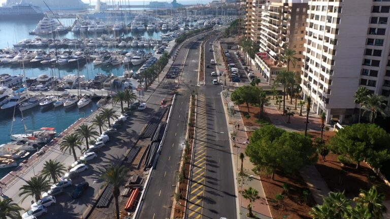 cortes de tráfico Paseo Marítimo