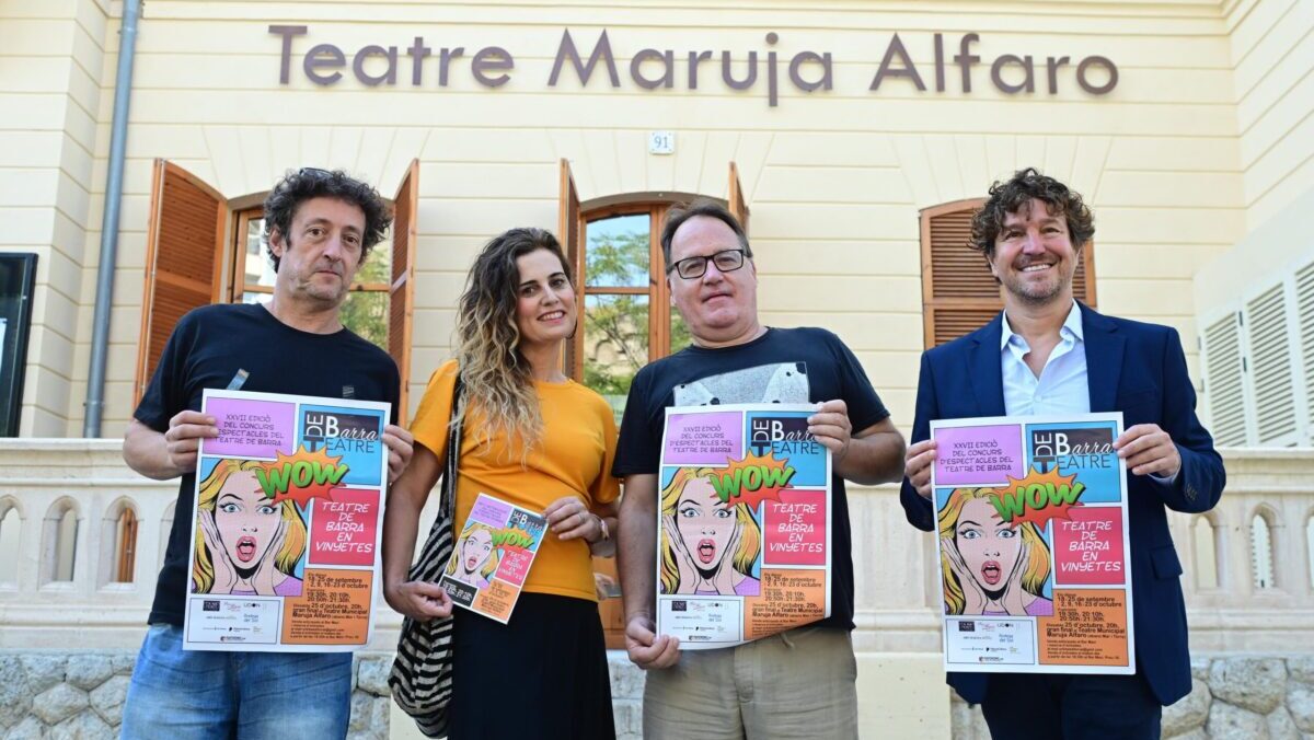 El mundo del cómic protagoniza el Teatre de Barra, que celebrará su final el 25 de octubre