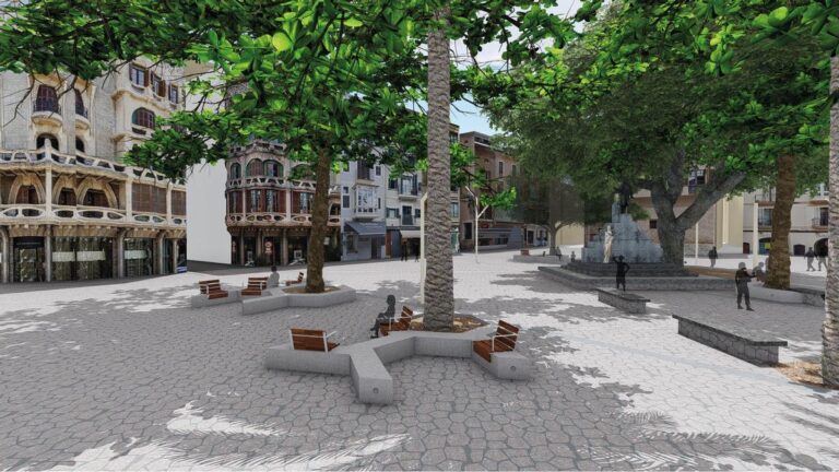 remodelación plaza del Mercat