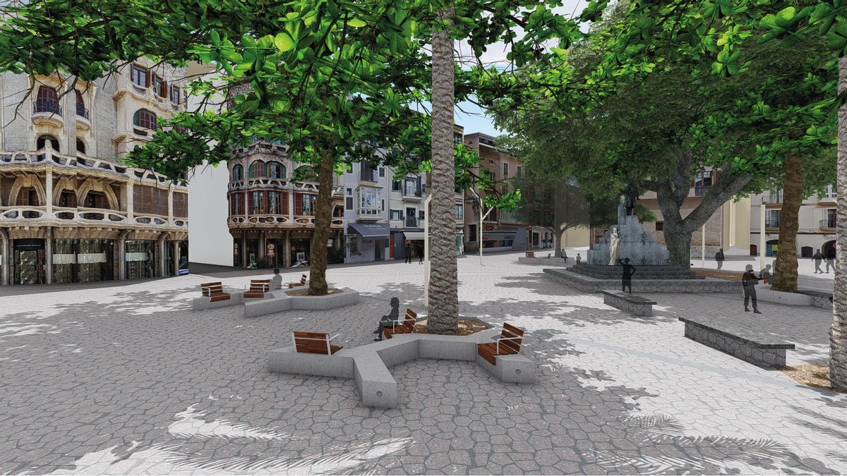 remodelación plaza del Mercat