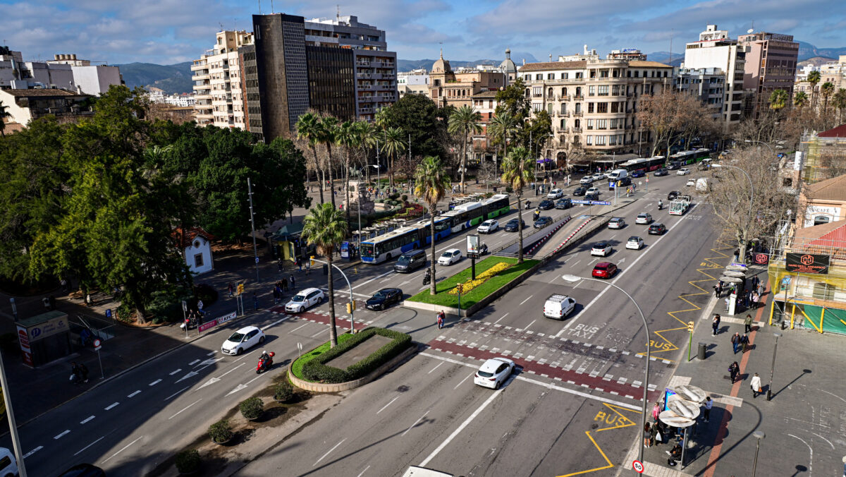 Palma Plaza de España videovigilancia