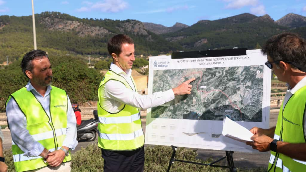 carretera entre Peguera y Andratx