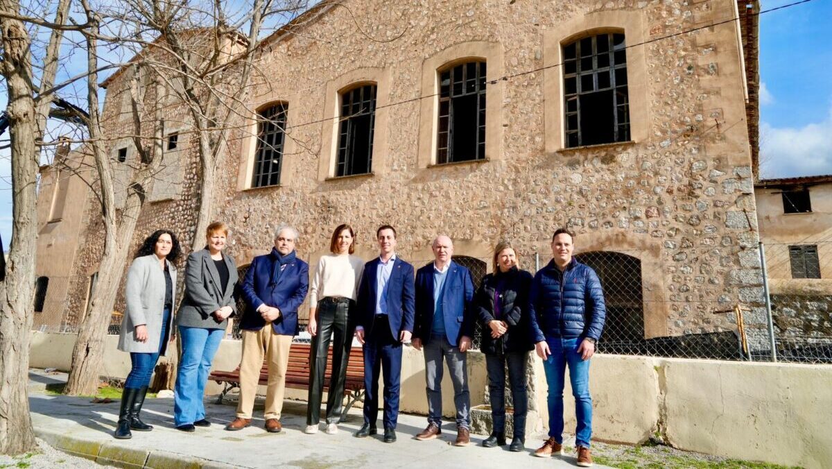 Arrancan las obras en Sa Fàbrica Nova de Sóller, futuro Museo del Textil