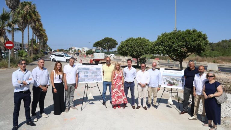 obras accesos hospital Felanitx