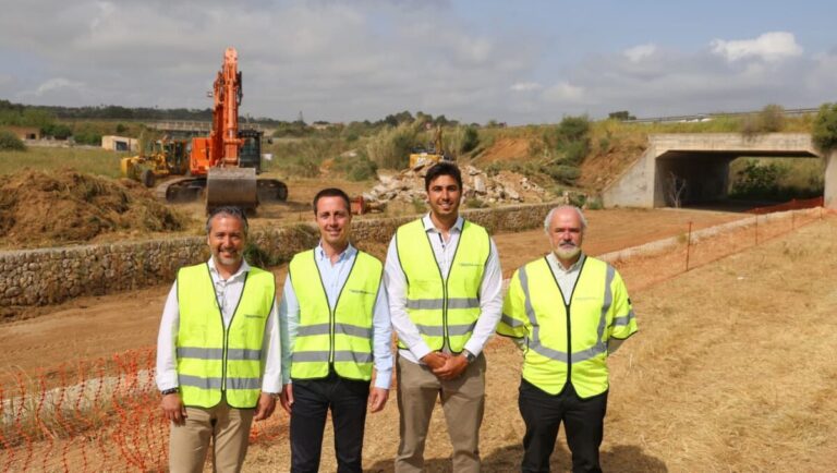 obras inundaciones en Sant Llorenç