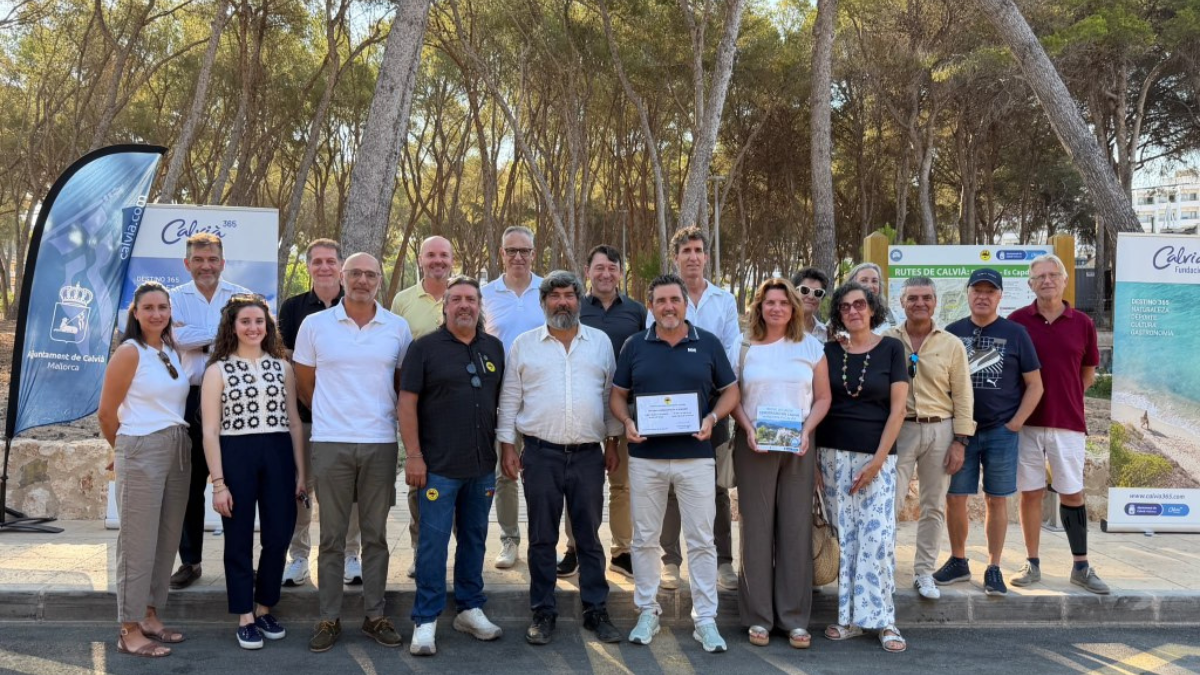 Calvià impulsa el turismo de naturaleza con cuatro nuevas rutas de senderismo homologadas, las primeras de Mallorca