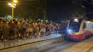 trenes fiestas Palma